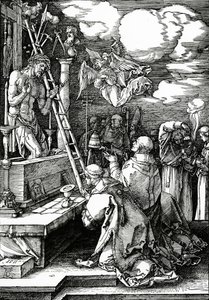 La Misa de San Gregorio, 1511 de Albrecht Dürer